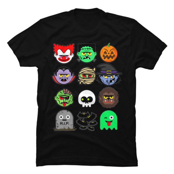 halloween emoji shirt